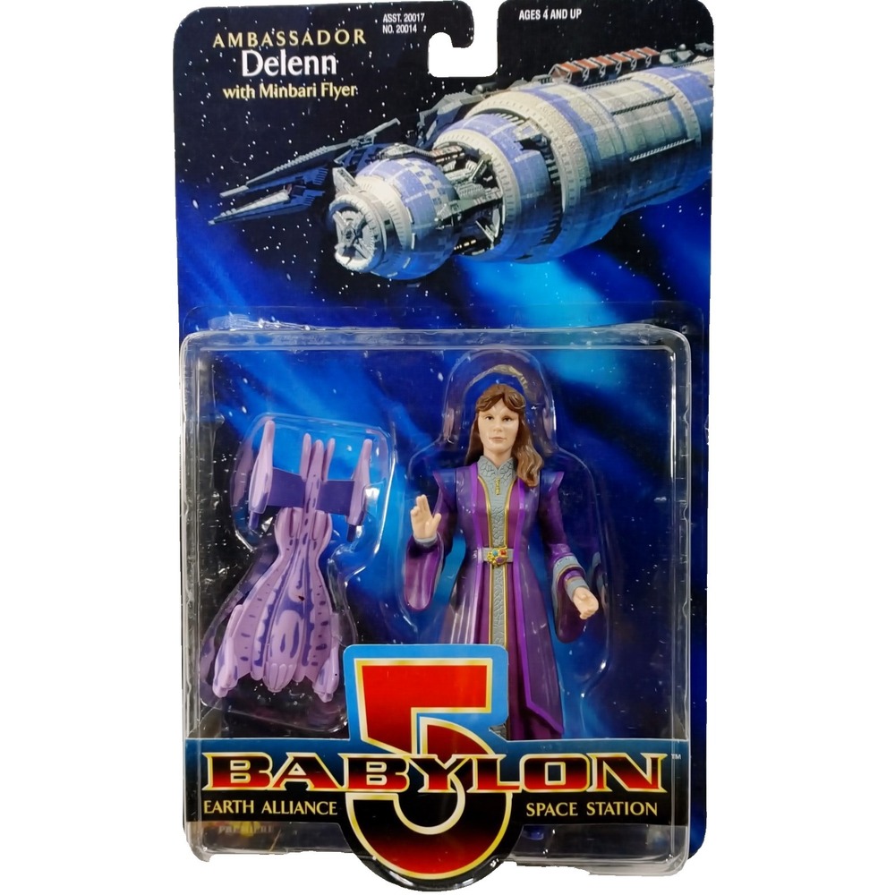 Babylon 5 Ambassador Delenn 6" Action Figure 1997 Earth Alliance Sci-Fi TV Show